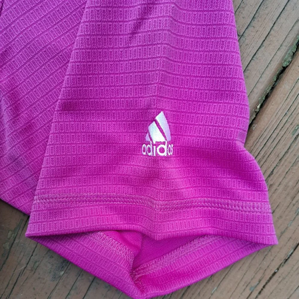 %NWT Men Adidas Men's Golf Polo Edwin Shirt Medium ClimaLite